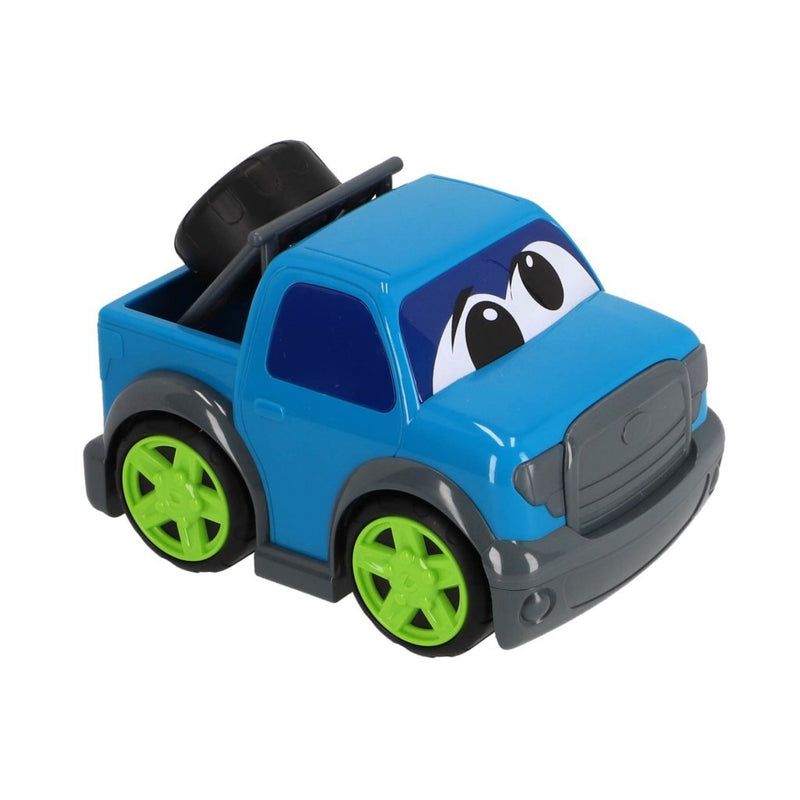 Laad de afbeelding in de Gallery-viewer, Overige Merken Kiddygo Pickup Truck 19 Cm + Licht En Geluid Blauw
