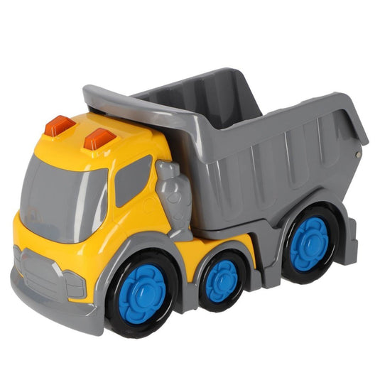 Orange Elephant Kiddygo Dump Truck 31 Cm + Licht En Geluid