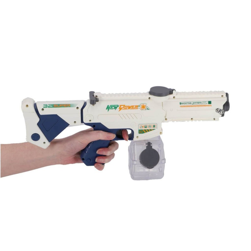 Laad de afbeelding in de Gallery-viewer, Overige Merken Elektrisch Waterpistool 43 Cm Wit/Blauw
