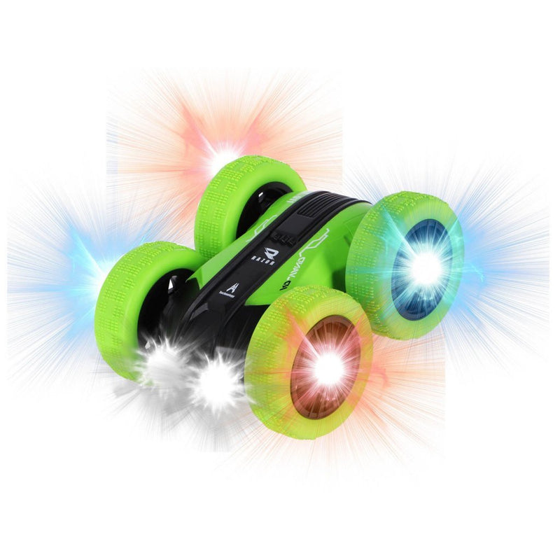 Laad de afbeelding in de Gallery-viewer, Rapid Wheels Rc Flipover Auto Groen + Licht
