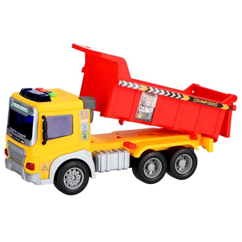 Laad de afbeelding in de Gallery-viewer, Overige Merken Constructie Truck 30 Cm + Licht En Geluid
