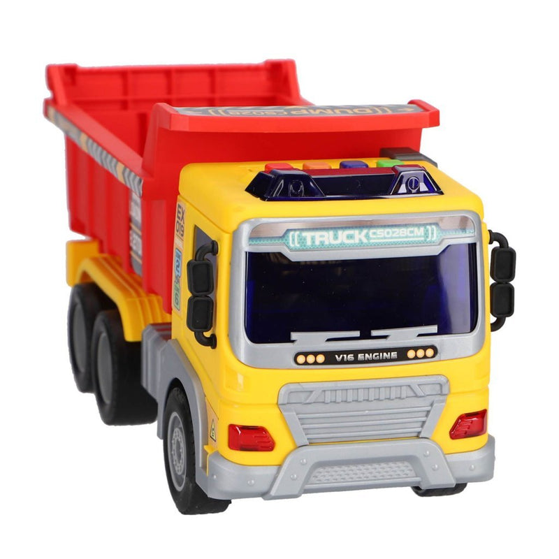 Laad de afbeelding in de Gallery-viewer, Overige Merken Constructie Truck 30 Cm + Licht En Geluid
