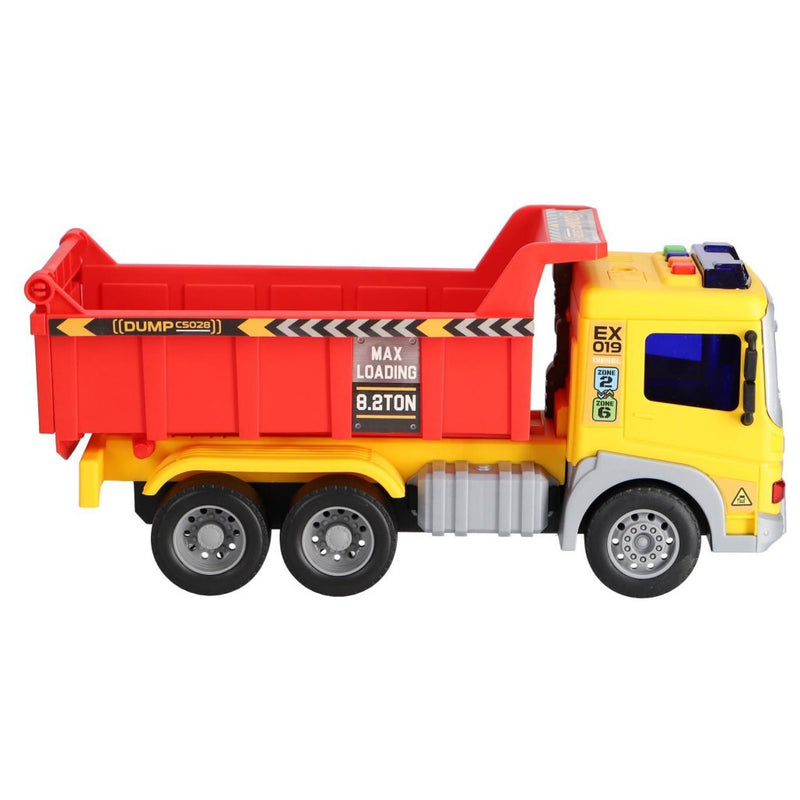 Laad de afbeelding in de Gallery-viewer, Overige Merken Constructie Truck 30 Cm + Licht En Geluid
