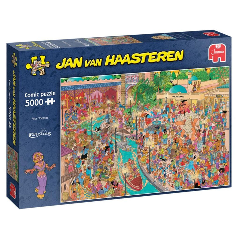 Laad de afbeelding in de Gallery-viewer, Jumbo Jan Van Haasteren Puzzel Fata Morgana 5000 Stukjes
