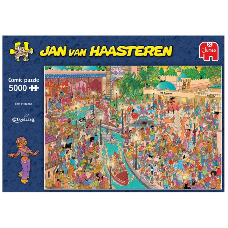 Laad de afbeelding in de Gallery-viewer, Jumbo Jan Van Haasteren Puzzel Fata Morgana 5000 Stukjes
