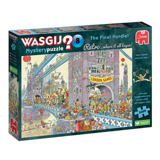 Laad de afbeelding in de Gallery-viewer, Jumbo Wasgij Mystery 8 Puzzel Laatste Horde 1000 Stukjes
