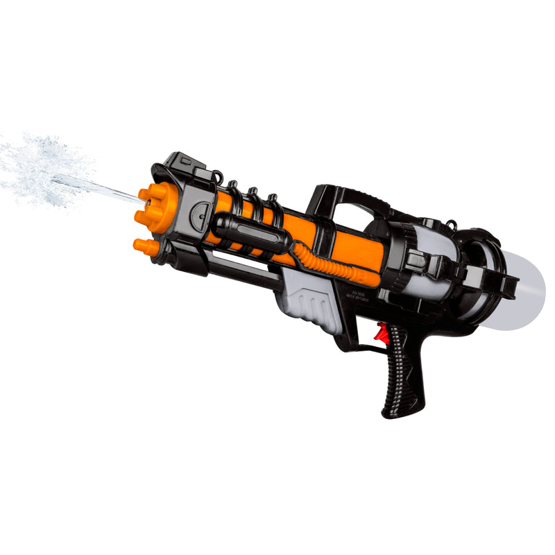 Laad de afbeelding in de Gallery-viewer, Summertime Waterpistool 58 Cm Oranje/Zwart/Grijs
