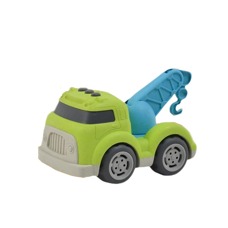 Laad de afbeelding in de Gallery-viewer, Overige Merken Bioplastic Sleepwagen 18 Cm Blauw/Groen

