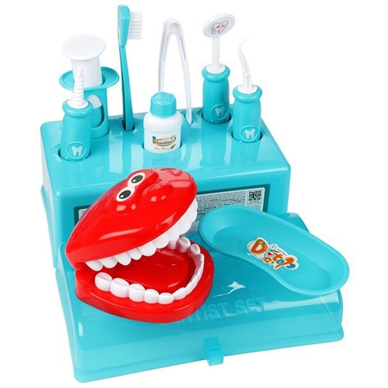 Laad de afbeelding in de Gallery-viewer, Toi-Toys Tandartskoffer Met Accessoires 10-Delig
