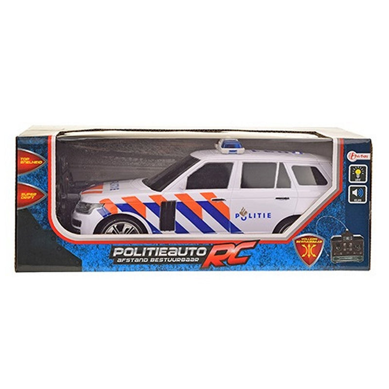 Laad de afbeelding in de Gallery-viewer, Toi-Toys Rc Politieauto + Licht En Geluid 24 Cm
