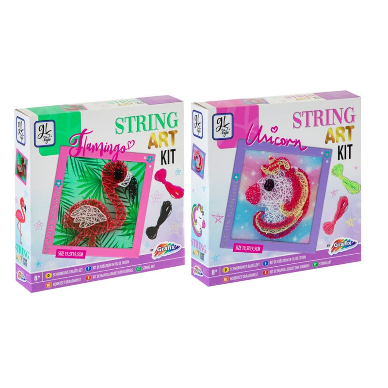 Laad de afbeelding in de Gallery-viewer, Grafix Jl Styli String Art Kit
