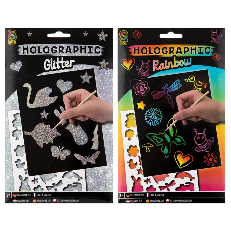 Laad de afbeelding in de Gallery-viewer, Overige Merken Scratch Art A4 Assorti
