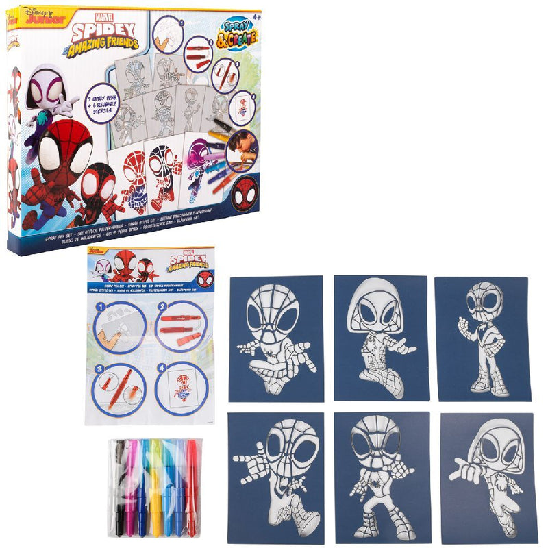 Laad de afbeelding in de Gallery-viewer, Marvel Spidey Spraypen Set
