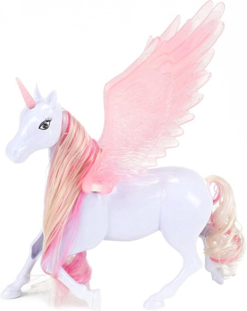 Laad de afbeelding in de Gallery-viewer, Dream Horse Eenhoorn Met Beweegbare Vleugels
