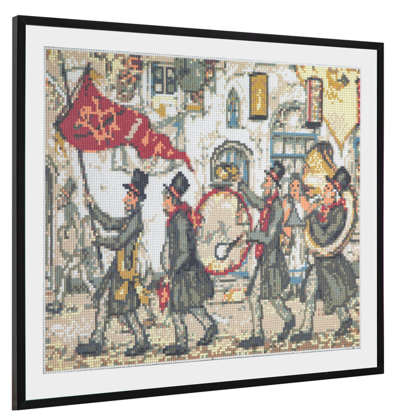 Laad de afbeelding in de Gallery-viewer, Grafix Diamond Painting Anton Pieck Fanfare 40X50Cm
