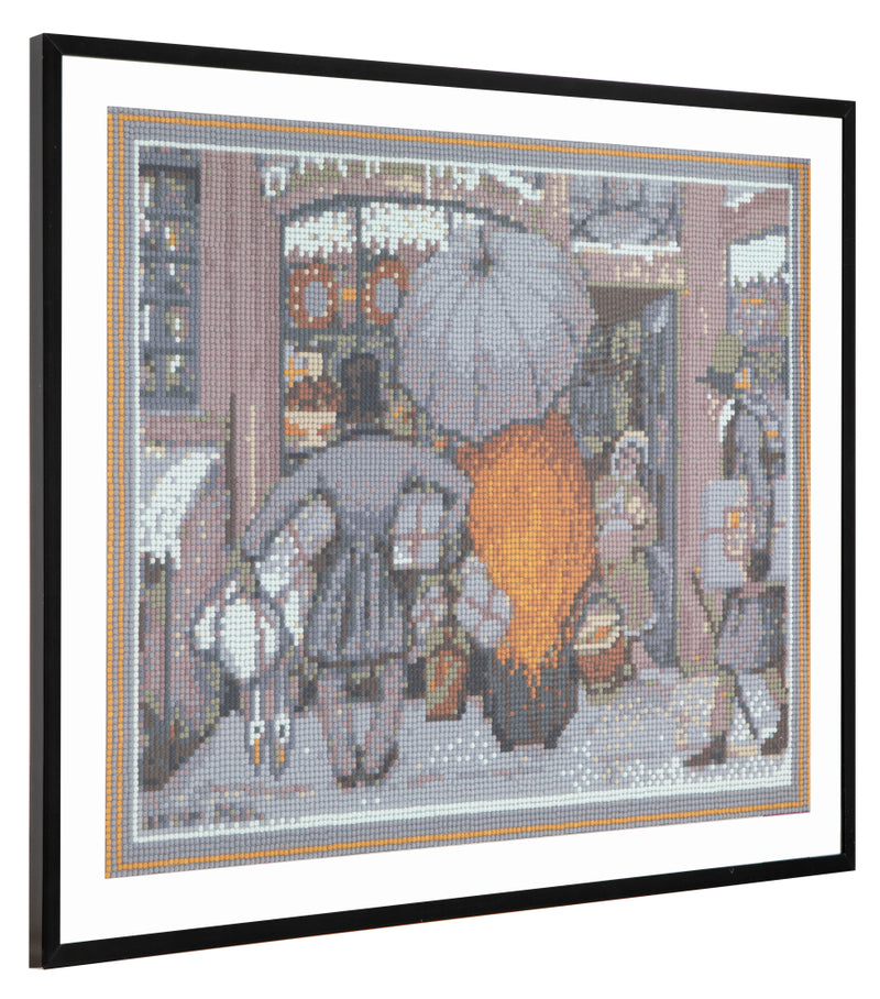 Laad de afbeelding in de Gallery-viewer, Grafix Diamond Painting Anton Pieck Etalage 40X50Cm
