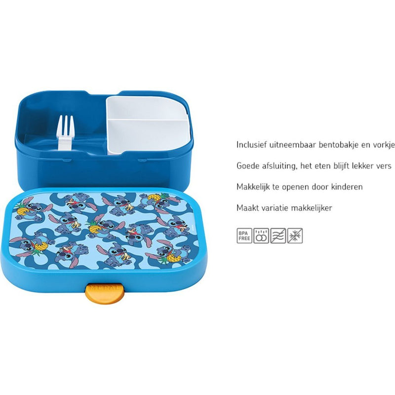 Laad de afbeelding in de Gallery-viewer, Mepal Campus Lunchbox Disney Stitch Blauw
