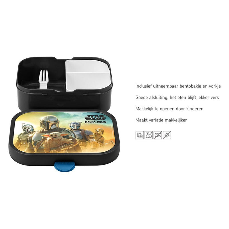 Laad de afbeelding in de Gallery-viewer, Mepal Campus Lunchbox Star Wars Zwart
