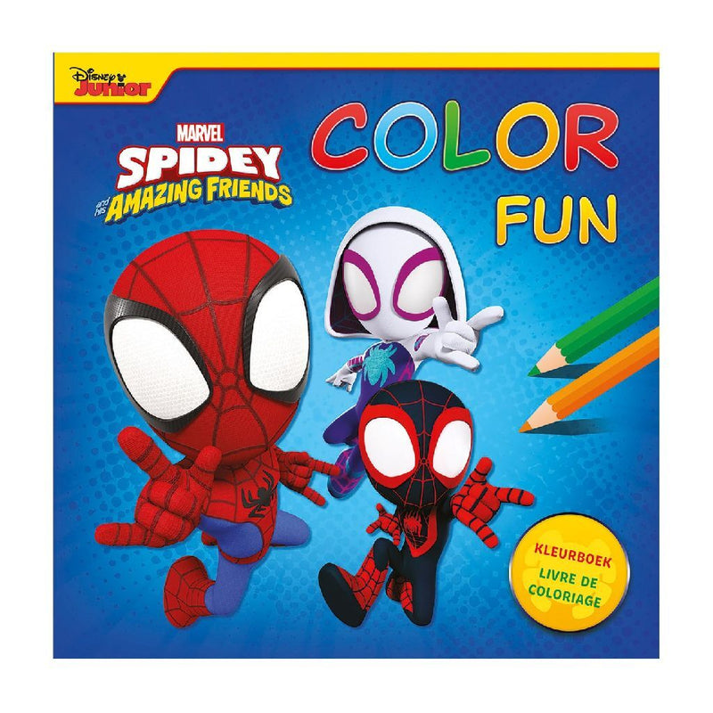 Laad de afbeelding in de Gallery-viewer, Marvel Spidey And Friends Color Fun Kleurboek
