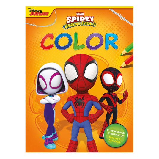 Marvel Spidey And His Amazing Friends Kleurboek