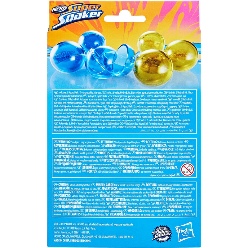 Laad de afbeelding in de Gallery-viewer, NERF SUPER SOAKER Hydro Balls 6PK

