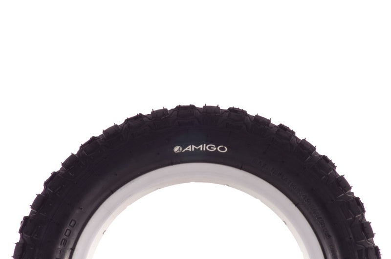 Laad de afbeelding in de Gallery-viewer, Amigo Buitenband M-300 12 1/2 X 2 1/4 (62-203) zwart 12 inch
