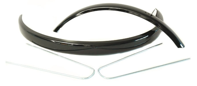 Vwp Spatbordenset Hybride 28 Inch Staal Zwart