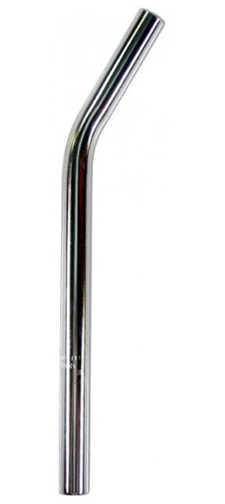 Vwp Zadelpen Gebogen Bmx 25.4 X 360 Mm Staal Zilver