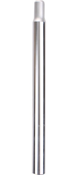 Vwp Zadelpen Vast Kaars 30.0 X 350 Mm Aluminium Zilver