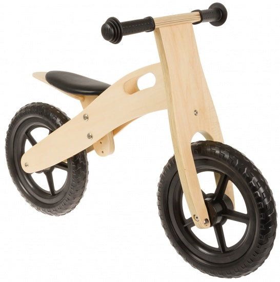 Laad de afbeelding in de Gallery-viewer, Anlen Loopfiets 12 Inch Junior Zwart/Blank
