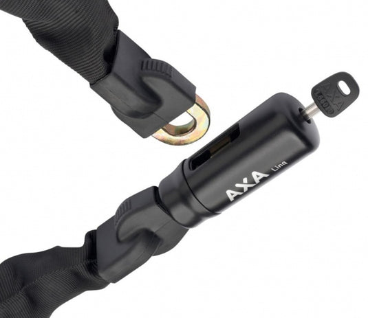 Axa Kettingslot Linq Met Nylon Hoes 1000 X 9,5 Mm Zwart