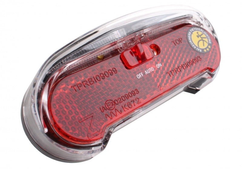 Laad de afbeelding in de Gallery-viewer, Axa Achterlicht Riff Batlow Led Batterij Aan/Auto/Uit Zwart
