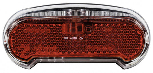 Axa Achterlicht Riff Batlow Led Batterij Aan/Auto/Uit Zwart