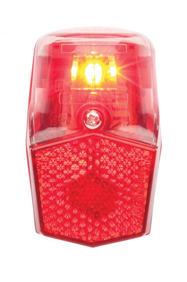 Laad de afbeelding in de Gallery-viewer, Axa Achterlicht Run Compact Batterij Led 62 X 37 Mm Rood

