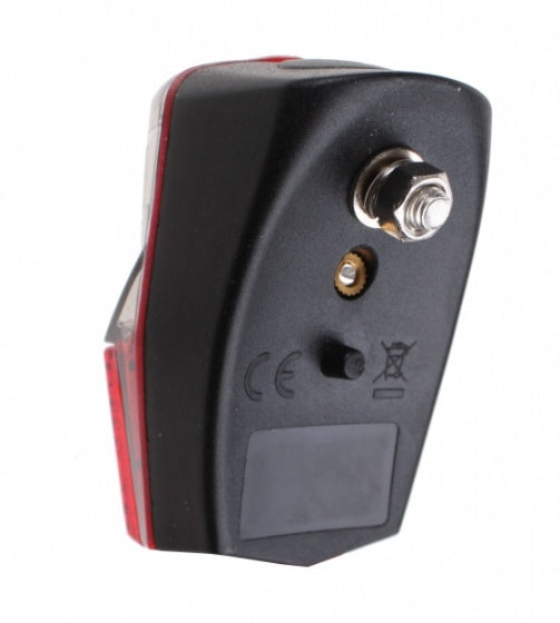 Axa Achterlicht Run Compact Batterij Led 62 X 37 Mm Rood