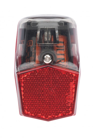 Laad de afbeelding in de Gallery-viewer, Axa Achterlicht Run Compact Batterij Led 62 X 37 Mm Rood
