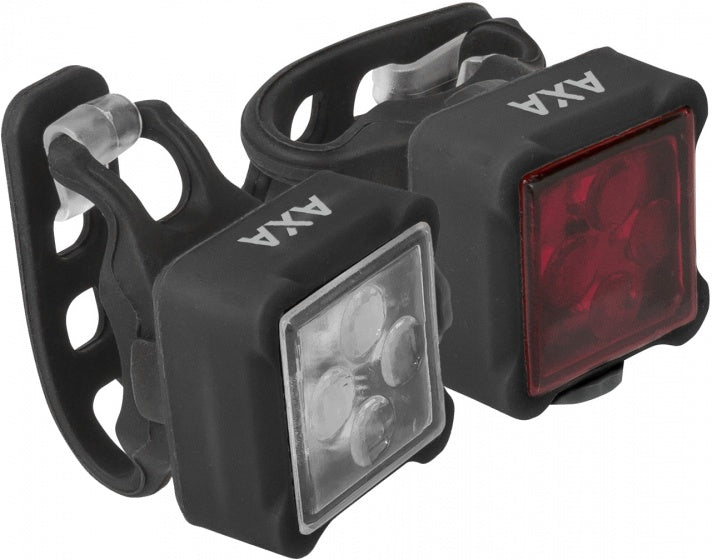 Laad de afbeelding in de Gallery-viewer, Axa Verlichtingsset Niteline 44 Led Zwart
