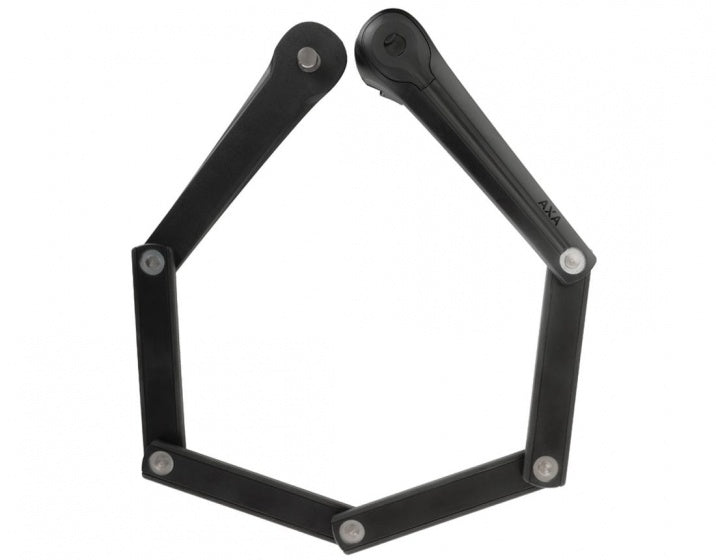 Laad de afbeelding in de Gallery-viewer, Axa Vouwslot Fold 100 Cm Met Houder Zwart
