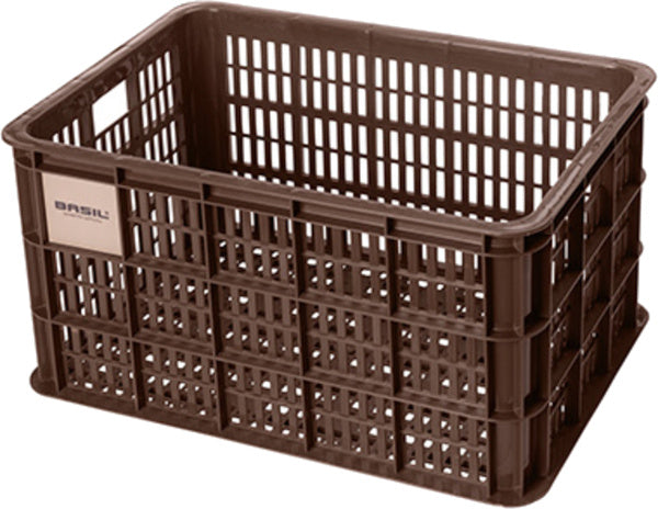 Laad de afbeelding in de Gallery-viewer, Basil Fietskrat Gerecycled L 40 Liter - 21158
