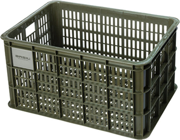 Laad de afbeelding in de Gallery-viewer, Basil Fietskrat Gerecycled L 40 Liter - 21158
