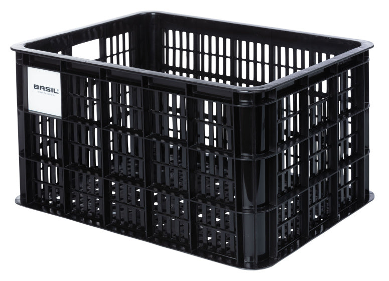 Laad de afbeelding in de Gallery-viewer, Basil Fietskrat Gerecycled L 40 Liter - 21158
