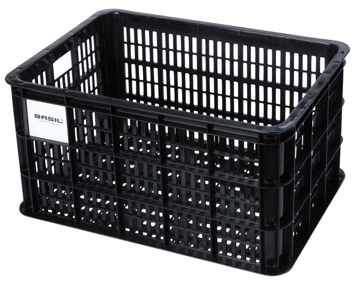 Laad de afbeelding in de Gallery-viewer, Basil Fietskrat Gerecycled L 40 Liter - 21158
