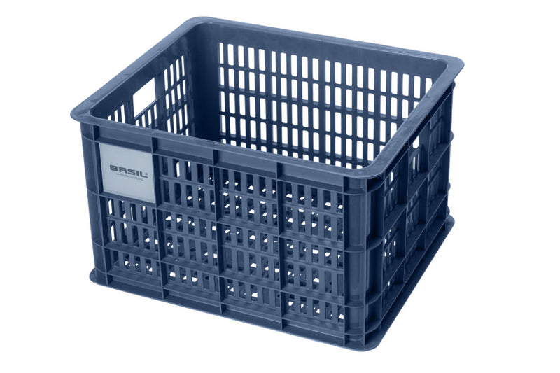 Laad de afbeelding in de Gallery-viewer, Basil Fietskrat Gerecycled M 29,5 Liter - 21135
