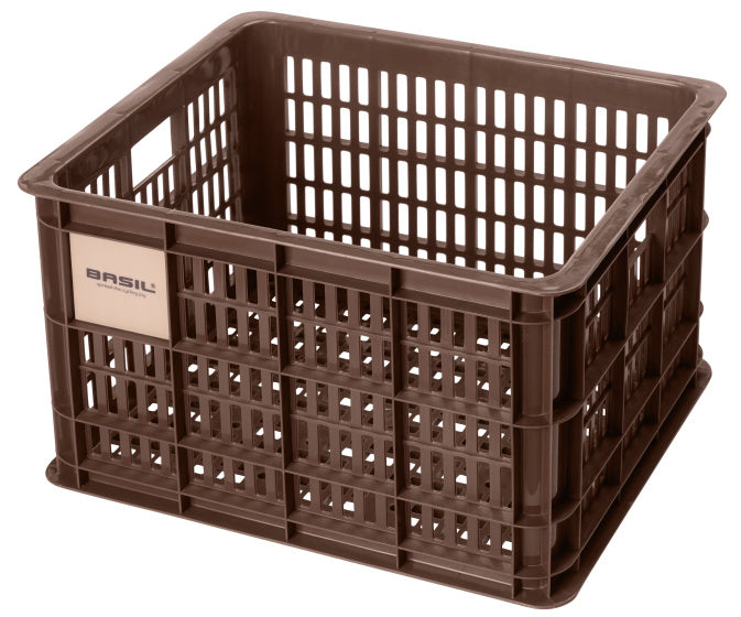 Laad de afbeelding in de Gallery-viewer, Basil Fietskrat Gerecycled M 29,5 Liter - 21135
