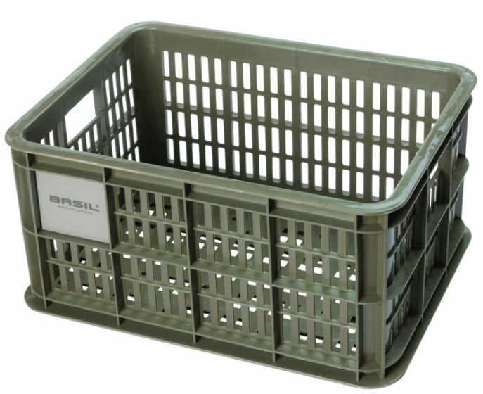 Laad de afbeelding in de Gallery-viewer, Basil Fietskrat Gerecycled S 17,5 Liter - 21110

