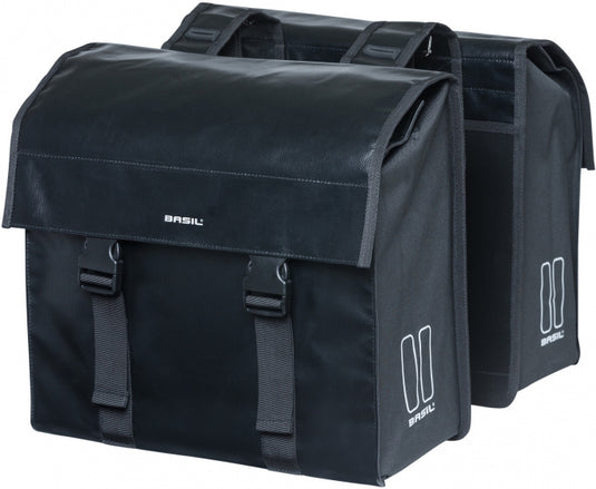 Basil Dubbele Fietstas Urban Load 48-53 Liter – 17738 zwart