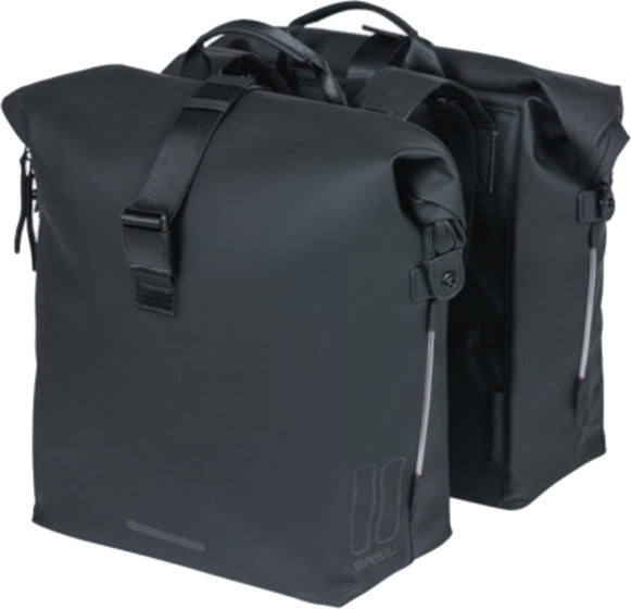 Basil Dubbele Fietstas Soho Nordlicht 41 Liter – 18076 zwart