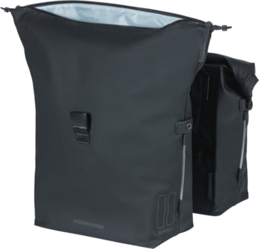 Basil Dubbele Fietstas Soho Nordlicht 41 Liter – 18076 zwart