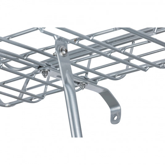 Basil Voordrager Met Rand 26-28 Inch Portland Aluminium Naturel
