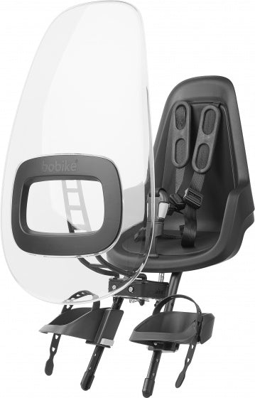 Laad de afbeelding in de Gallery-viewer, Bobike Windscherm Bobike One+ Zwart

